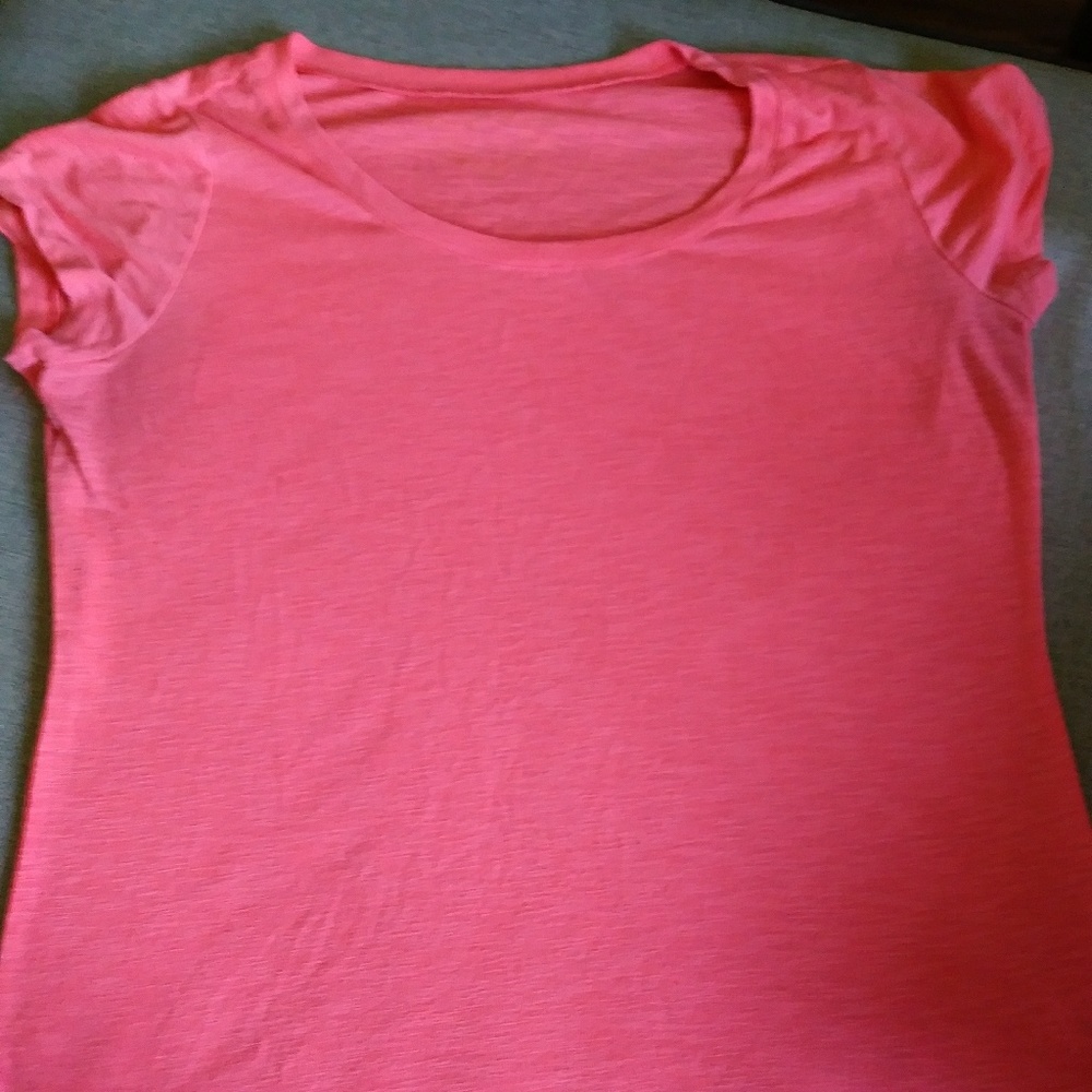 Coral shirt
